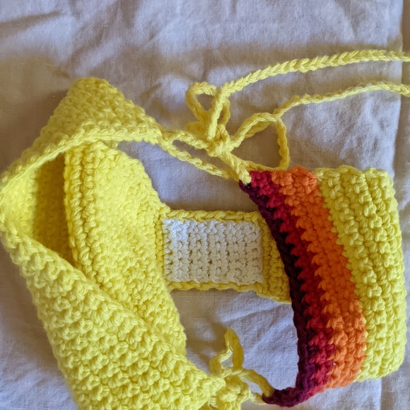 OOAK Handmade Crochet Bikini, "Knit-For-Tat" brand - Picture 13 of 16